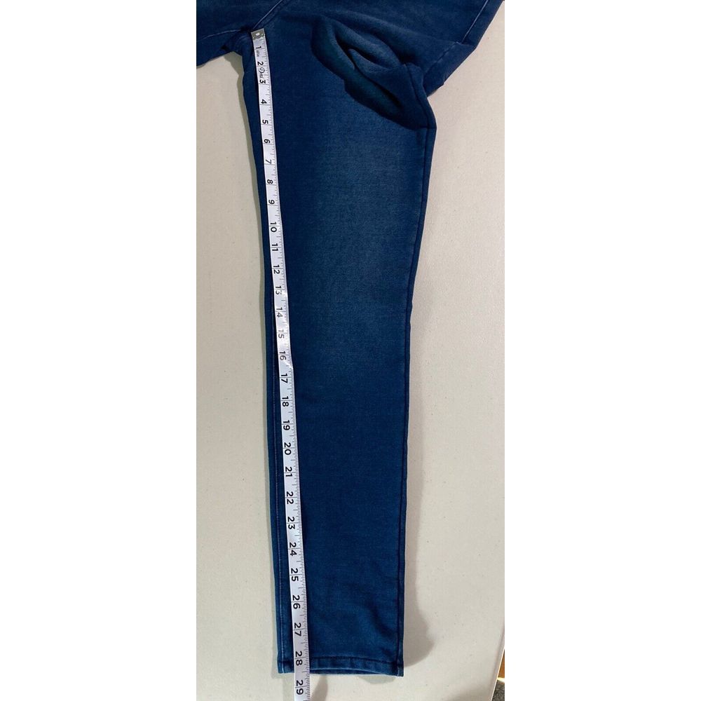 Seven7 Womens Blue Denim Skinny Fit Legging Jeans Size 8 (30x28.5 Measured) - Picture 13 of 16